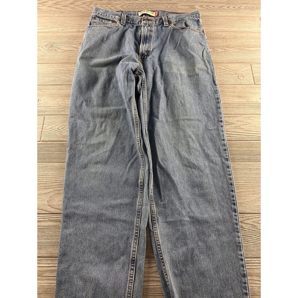 Levis 560 Comfort Fit Mens Jeans 36x30 Medium Wash Loose Tapered Denim 560-0251